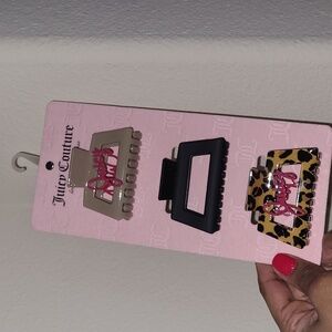 Juicy Couture Hair Clips